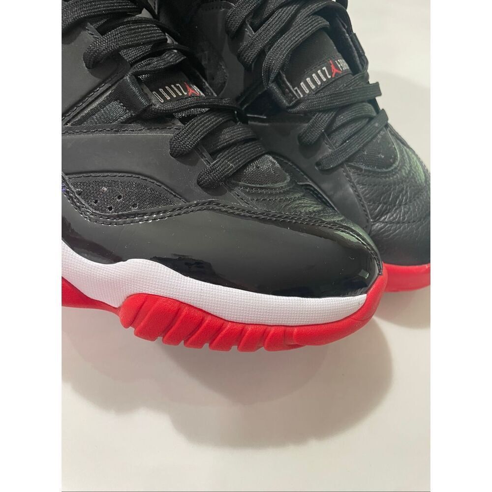 Nike Air Jordan Jumpman Two Trey Black Red Raptors Size 9 - Picture 8 of 10